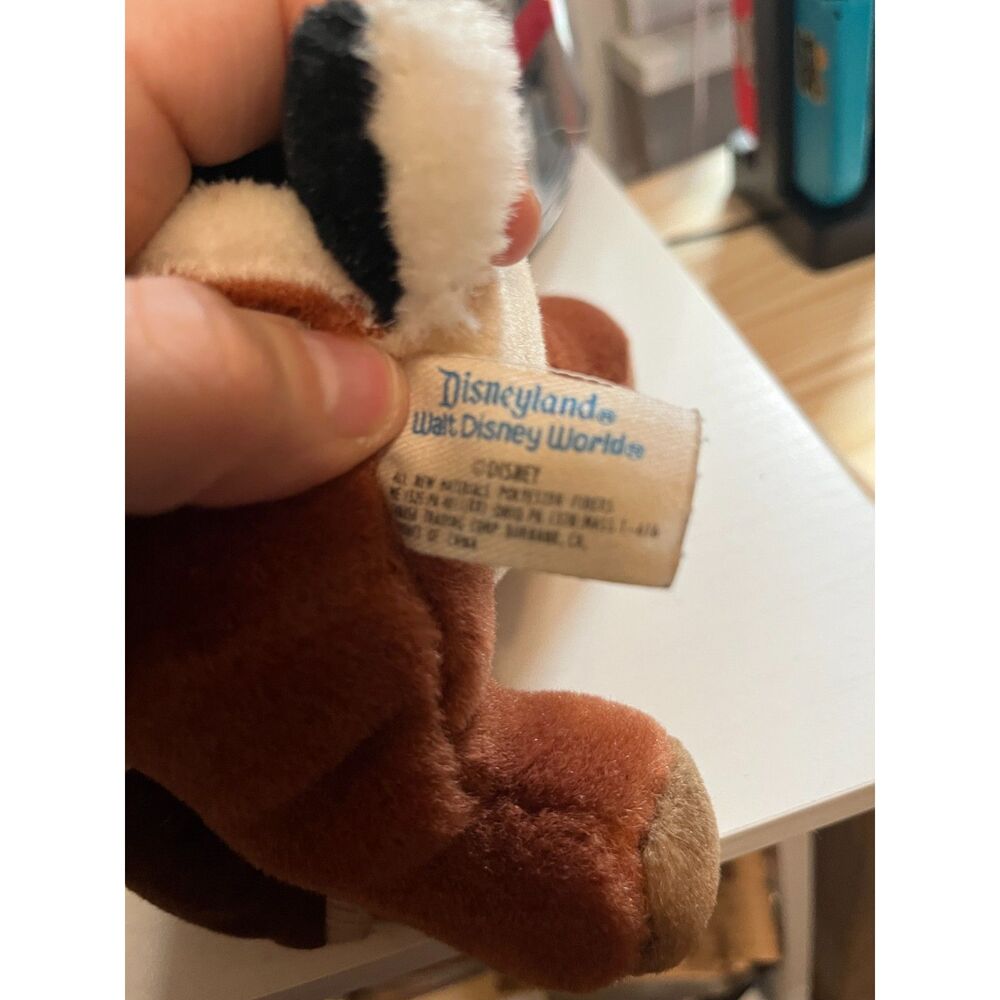 Vintage 80s Disney Parks Chip & Dale Plush Set Original Clothing Disneyland WDW